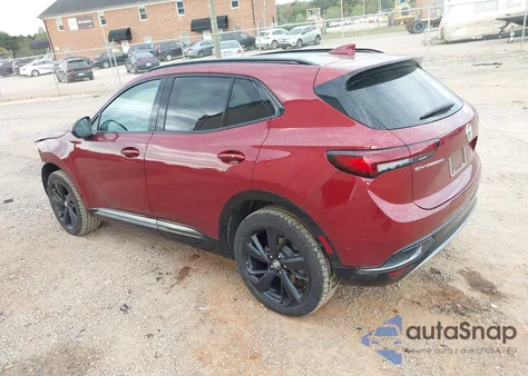 2023 Buick Envision Essence Fwd из США, поврежденный, VIN LRBFZNR42PD035529